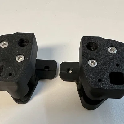 Khớp nối X-Y nhẹ hơn cho Voron V2 với ốc và chốt ẩn