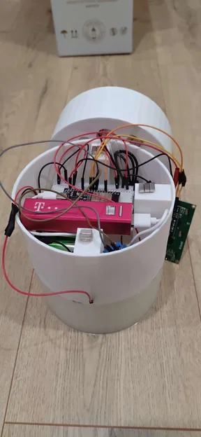 Mô hình chậu cây thông minh IOT (Segment 2) - Dự án in 3D DIY - Image 1