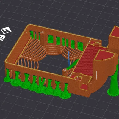 Ống dẫn gió Fan Duct cho Flashforge AD5M