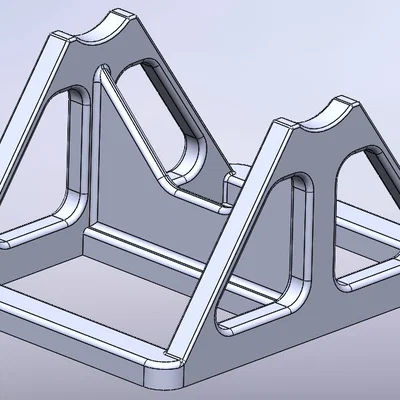 Giá đỡ tạ đơn nhỏ gọn (Compact Dumbbell Stand) in 3D tiện dụng