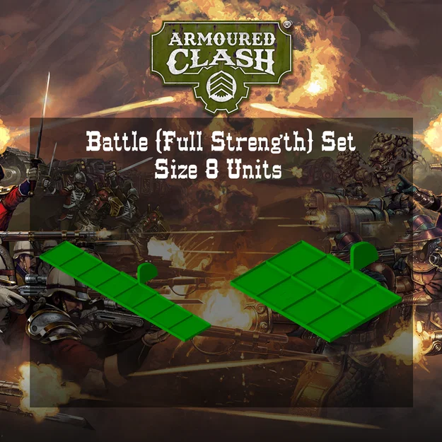 Khay di chuyển Armoured Clash (Dọc, cỡ lớn) có tay cầm - Image 10