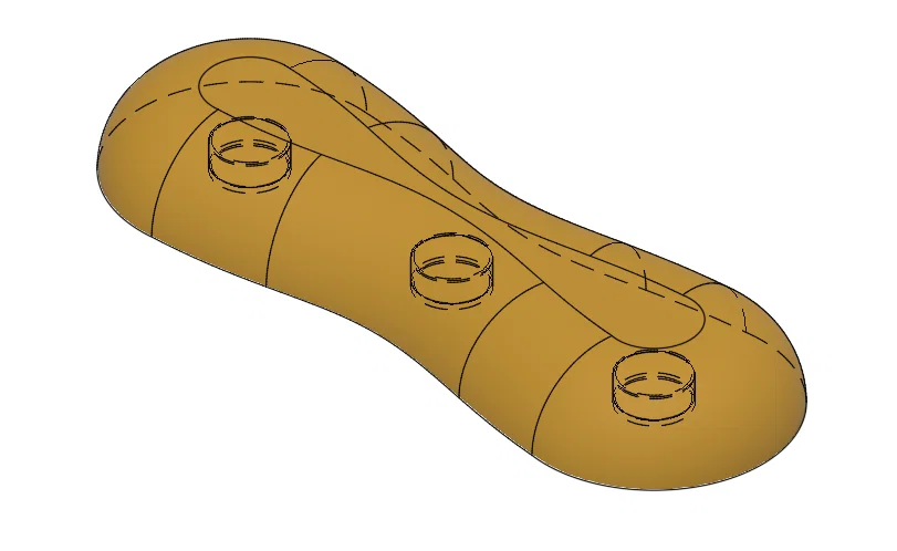 Mô hình Magnetic Peanut Fidget - Đồ chơi giảm stress độc đáo - Image 2