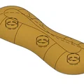 Mô hình Magnetic Peanut Fidget - Đồ chơi giảm stress độc đáo - Thumbnail 2