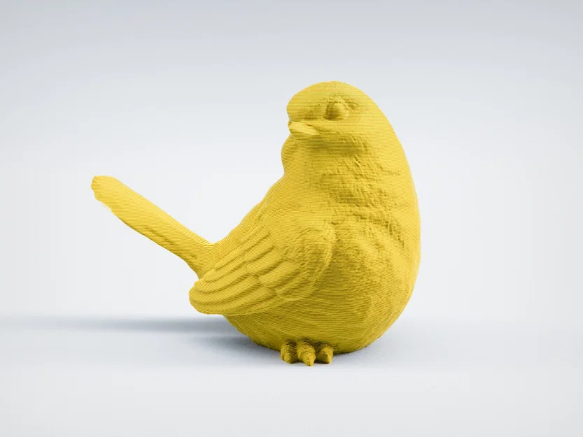 Mô hình 3D scan tượng chim nhỏ - Image 1