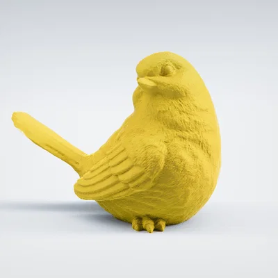 Mô hình 3D scan tượng chim nhỏ