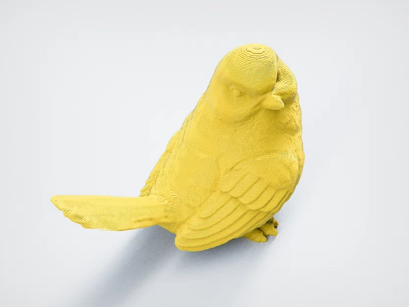 Mô hình 3D scan tượng chim nhỏ - Image 3