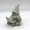 Mô hình Gnome dùng Laptop trang trí - Thumbnail 2