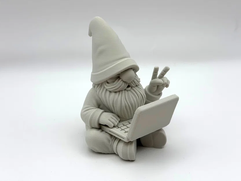 Mô hình Gnome dùng Laptop trang trí - Image 4