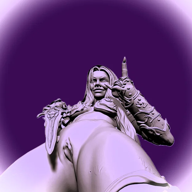 Mô hình STL Sassy Rogue Girl | Nữ sát thủ Fantasy quyến rũ | Figure in Resin chi tiết cao - Image 5