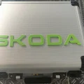 Mô hình logo Skoda phiên bản mới trang trí in 3D - Thumbnail 2