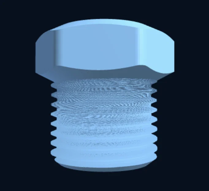 Nút bịt và Nắp ren BSP — G1/8 đến G2 (Parametric) - Image 2