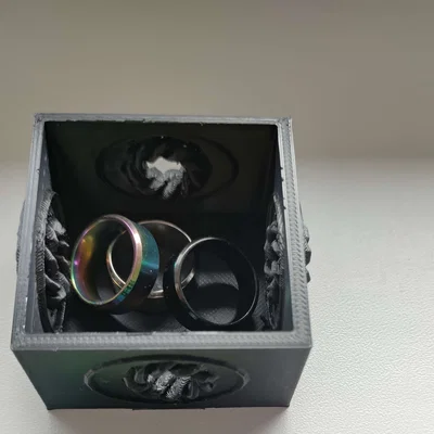 Hộp Đựng Nhẫn Trang Sức In 3D Gọn Gàng Tiện Lợi