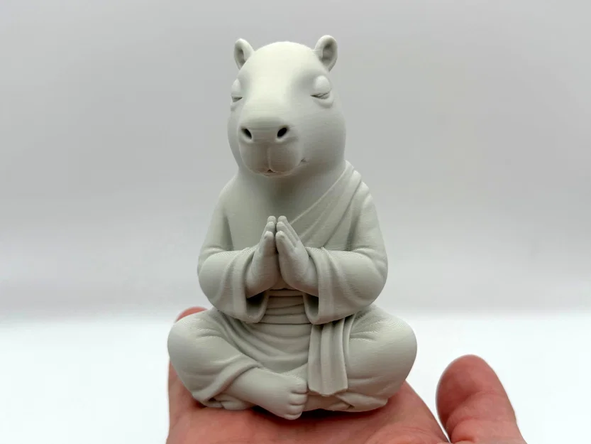 Mô hình Capybara thiền định Peace Zen Capybara - Image 1
