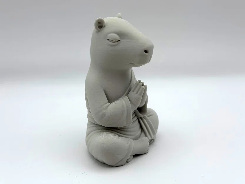 Mô hình Capybara thiền định Peace Zen Capybara - Image 3