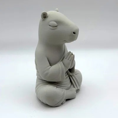 Mô hình Capybara thiền định Peace Zen Capybara
