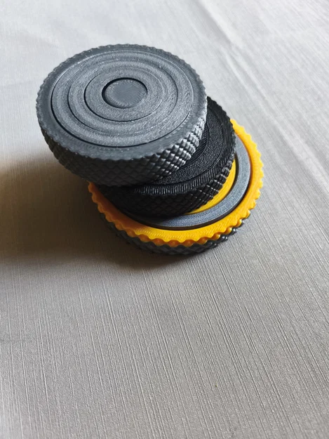 Vòng xoay Fidget Gyro in liền khối (Print-in-place) - Image 4