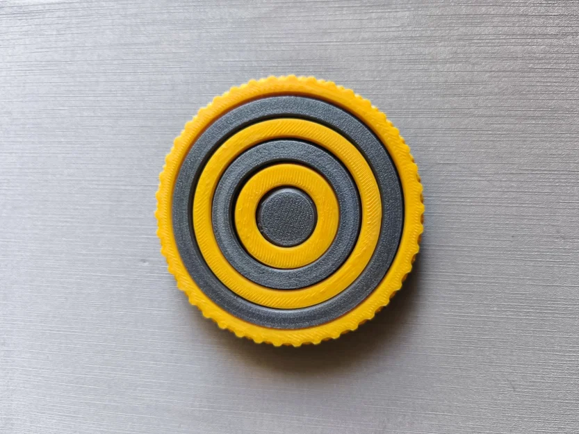 Vòng xoay Fidget Gyro in liền khối (Print-in-place) - Image 7