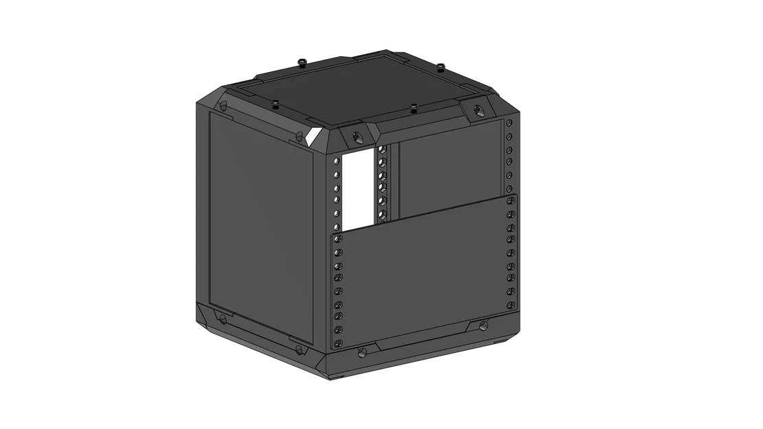 Tủ Rack Máy Chủ 10 Inch Dạng Module (5U, 4U, 3U, 2U) - Image 4