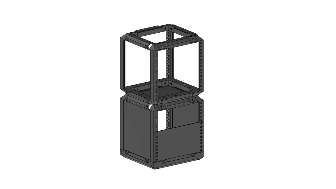 Tủ Rack Máy Chủ 10 Inch Dạng Module (5U, 4U, 3U, 2U) - Image 5