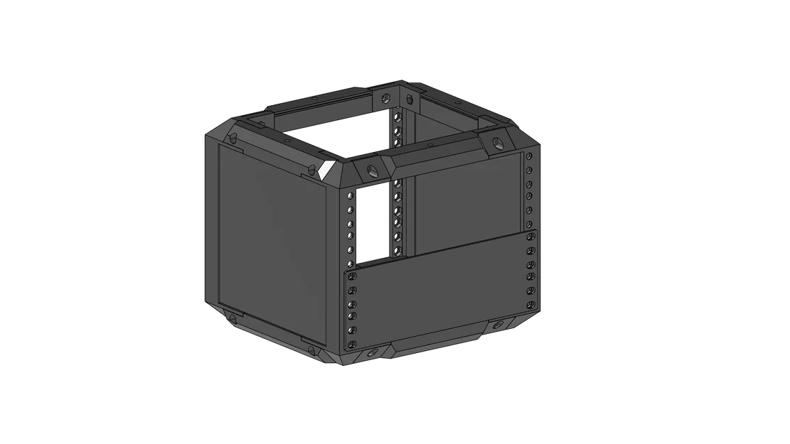 Tủ Rack Máy Chủ 10 Inch Dạng Module (5U, 4U, 3U, 2U) - Image 6