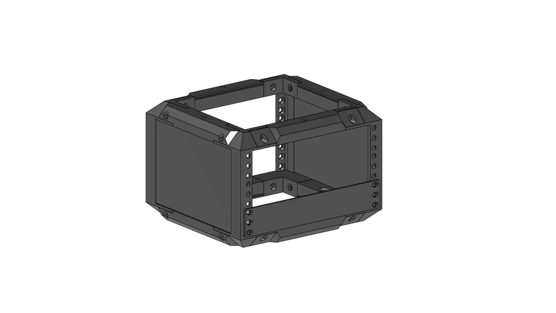 Tủ Rack Máy Chủ 10 Inch Dạng Module (5U, 4U, 3U, 2U) - Image 7