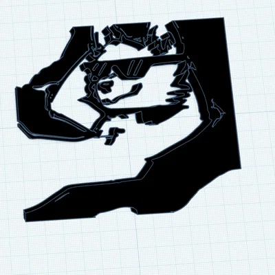 Mô hình logo Nomiš (nomisch) in 3D trang trí cực ngầu