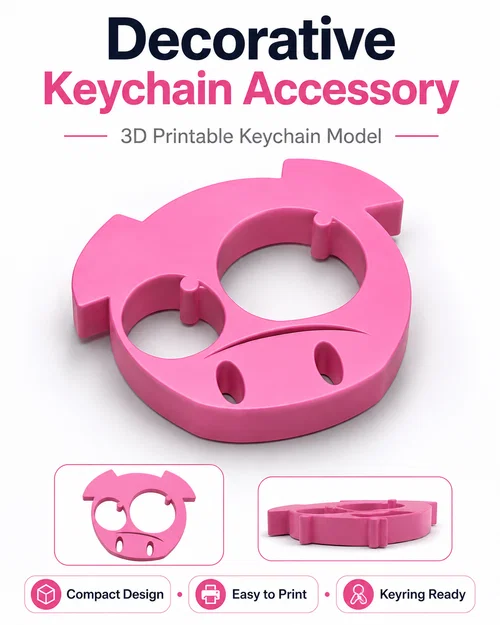 Móc Khóa Tự Vệ Hình Chú Heo Subaru - Image 2