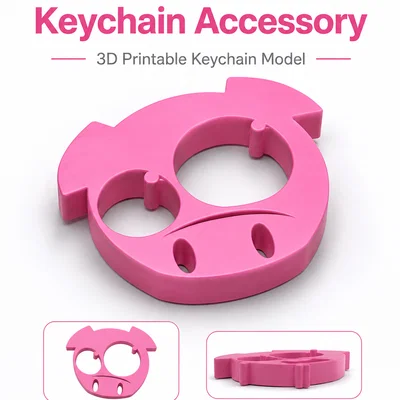 Móc Khóa Tự Vệ Hình Chú Heo Subaru