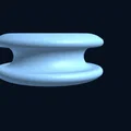 Vòng Xỏ Dây Giảm Ma Sát / Lashing Thimble — Tùy chỉnh kích thước theo dây (Parametric) - Thumbnail 4