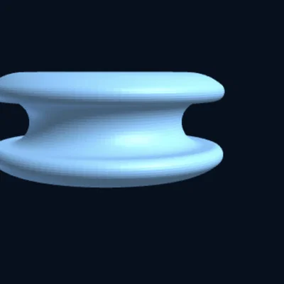 Vòng Xỏ Dây Giảm Ma Sát / Lashing Thimble — Tùy chỉnh kích thước theo dây (Parametric)