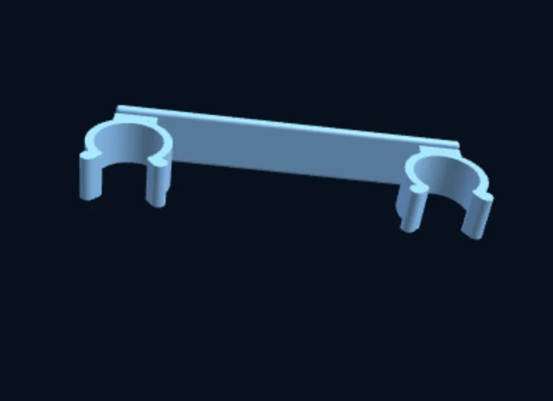 Thanh Ngang Snap-Clip — Ngàm Gắn Ray Không Cần Dụng Cụ (Parametric) - Image 2