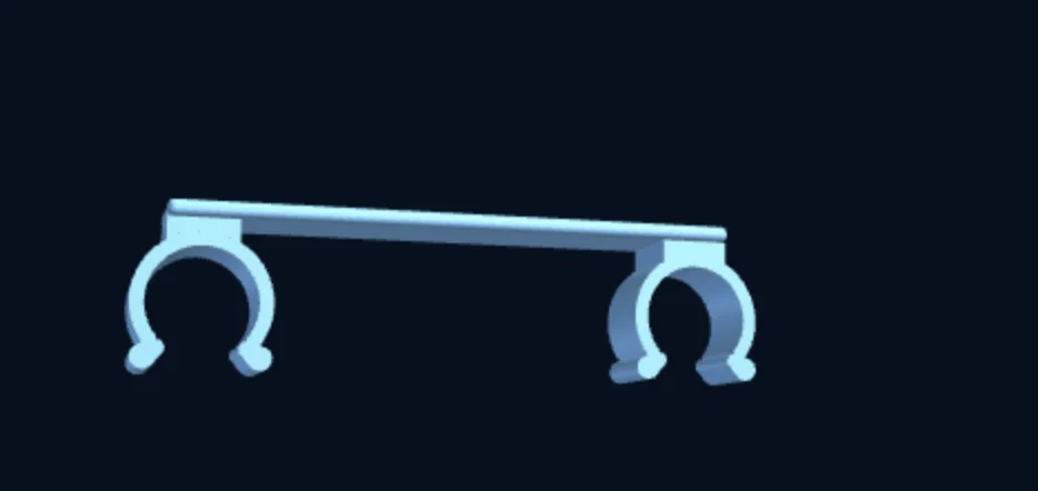 Thanh Ngang Snap-Clip — Ngàm Gắn Ray Không Cần Dụng Cụ (Parametric) - Image 4