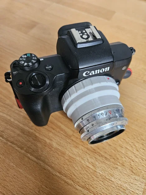 Ngàm chuyển ống kính Canon EF-M sang M39 SLR / Zenit 39mm - Image 1