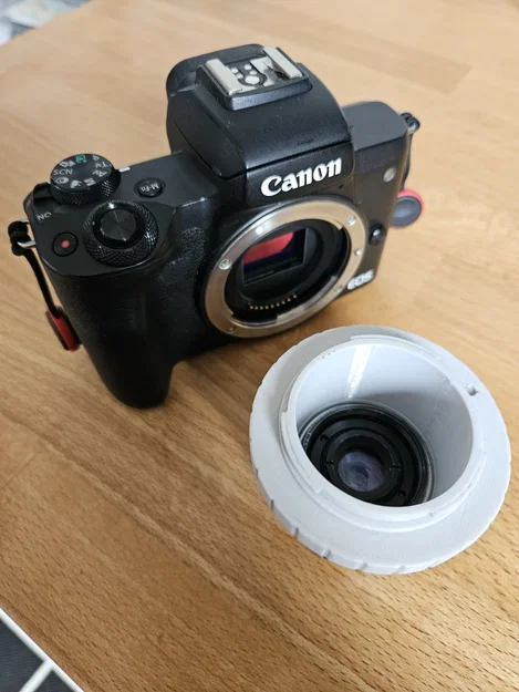 Ngàm chuyển ống kính Canon EF-M sang M39 SLR / Zenit 39mm - Image 3