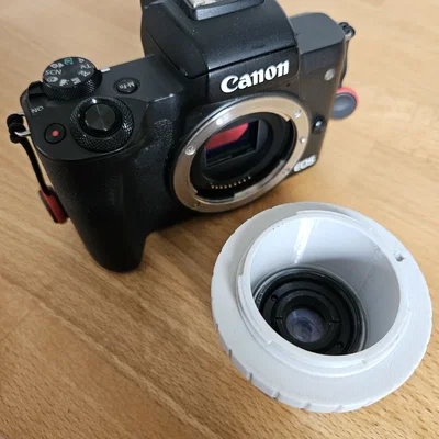 Ngàm chuyển ống kính Canon EF-M sang M39 SLR / Zenit 39mm