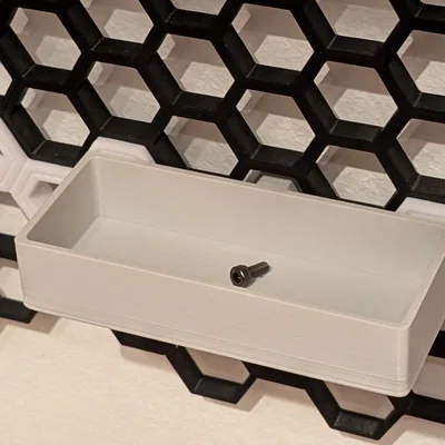 Các mẫu hộp có độ sâu và chiều cao tùy biến cho Honeycomb Storage Wall