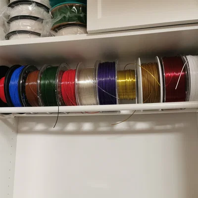 Giá đỡ cuộn filament cho tủ Ikea Billy