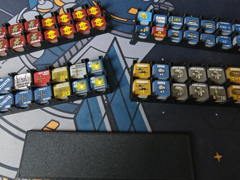 Fields of Fire Deluxe Edition - Khay Đựng Token - Image 1