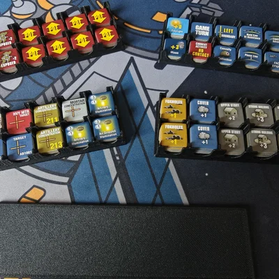 Fields of Fire Deluxe Edition - Khay Đựng Token