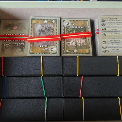 Fields of Fire Deluxe Edition - Khay Đựng Token