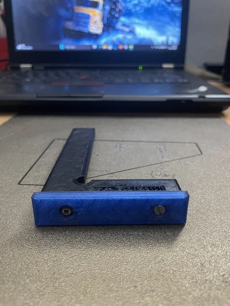 Thước ke góc (Try Square) 100x50mm in 3D tiện dụng cho DIY - Image 2