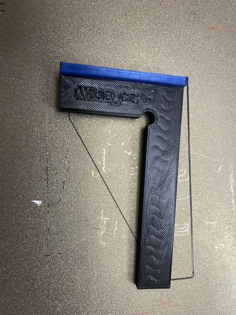 Thước ke góc (Try Square) 100x50mm in 3D tiện dụng cho DIY - Image 3