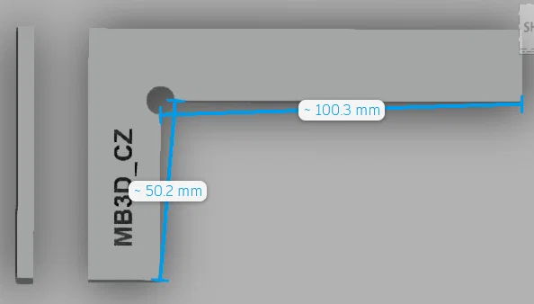 Thước ke góc (Try Square) 100x50mm in 3D tiện dụng cho DIY - Image 4