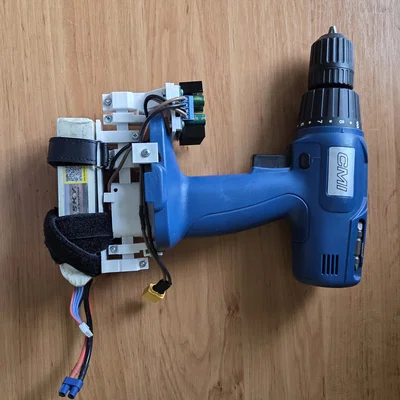 Bộ chuyển đổi pin in 3D cho máy khoan CMI-AS12E