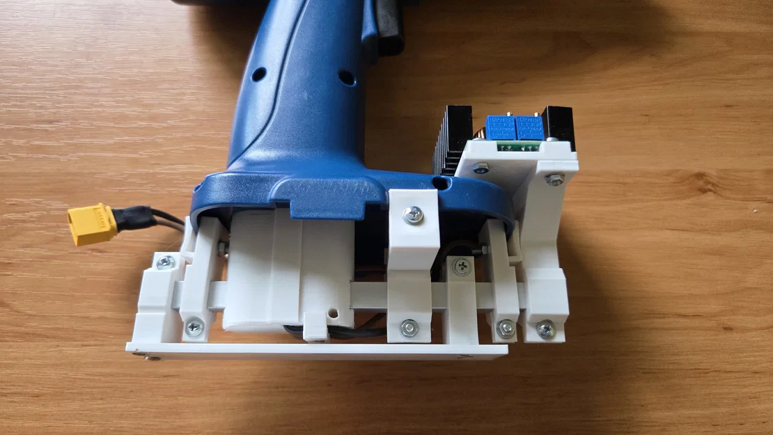 Bộ chuyển đổi pin in 3D cho máy khoan CMI-AS12E - Image 3