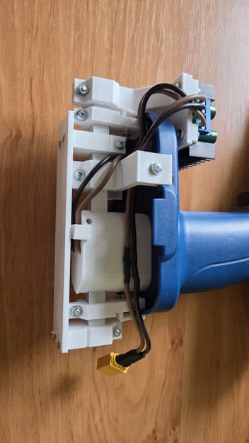 Bộ chuyển đổi pin in 3D cho máy khoan CMI-AS12E - Image 4