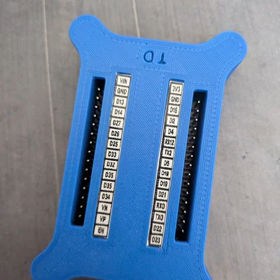 Vỏ hộp bảo vệ bo mạch ESP32 Idespark thiết kế chuẩn xác