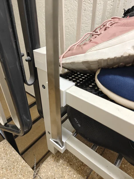 Giá treo đũa xỏ giày nam châm cho kệ IKEA TJUSIG - Image 1