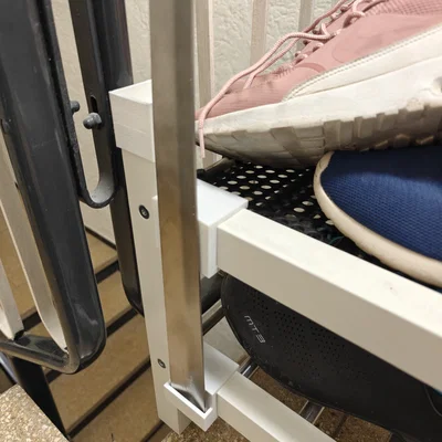Giá treo đũa xỏ giày nam châm cho kệ IKEA TJUSIG