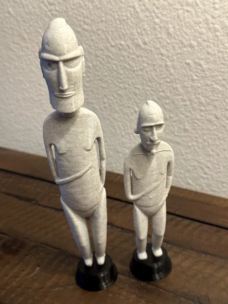 Mô hình tượng Moai Pa’a Pa’a - Image 2